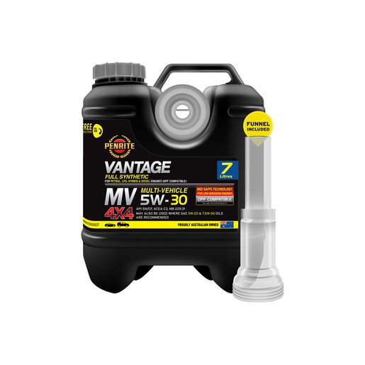 Penrite — Penrite Vantage Full Synthetic 5W-30 Engine Oil 7L — part number VANMV5W30007