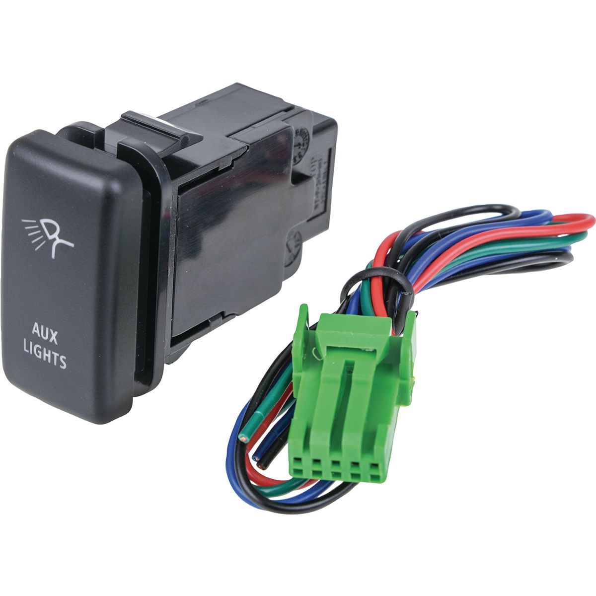 Drivetech 4x4 — Drivetech 4x4 OE Style Push Button Switch Aux Lights Symbol Suits Toyota — part number DT-11019