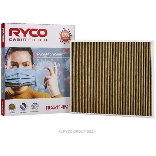 Ryco Filters — Ryco Cabin Air Filter - Microshield — part number RCA414M