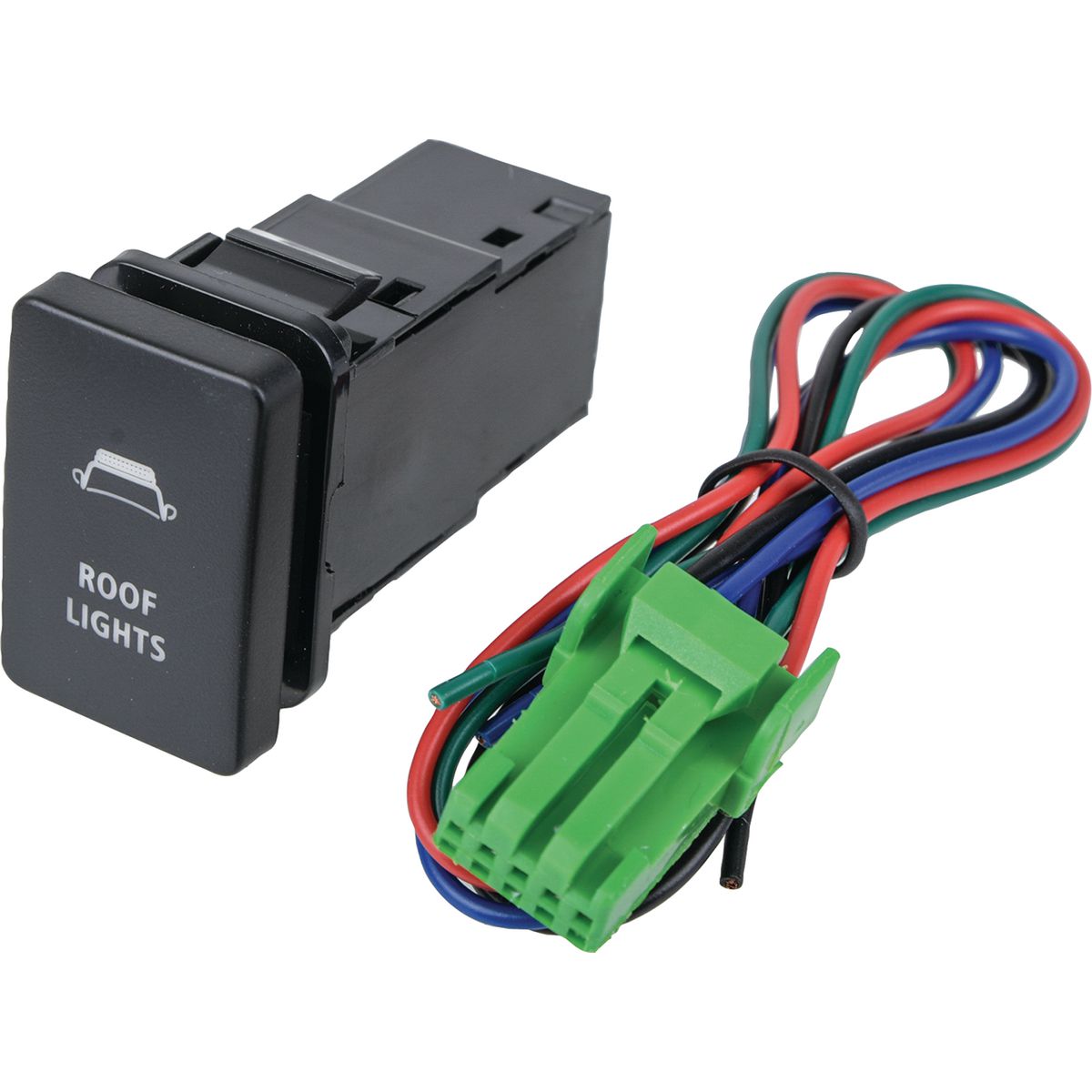 Drivetech 4x4 — Drivetech 4x4 OE Style Push Button Switch Roof Lights, Suits Toyota and Mitsubishi — part number DT-11082