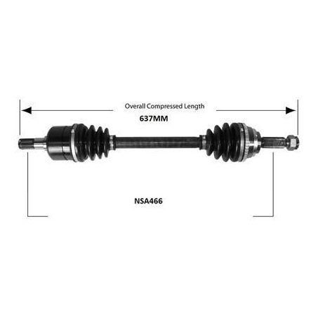 Napa — NAPA CV Drive Shaft — part number NDS466