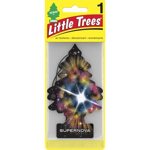 LITTLE TREES — Little Tree Car Air Freshener - Supernova Scent 1pc — part number U1P-17303
