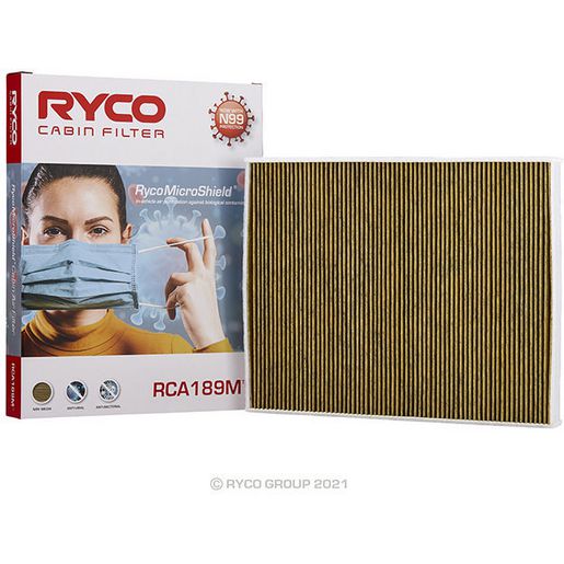 Ryco Filters — Ryco Cabin Air Filter - N99 Medical Grade — part number RCA189M