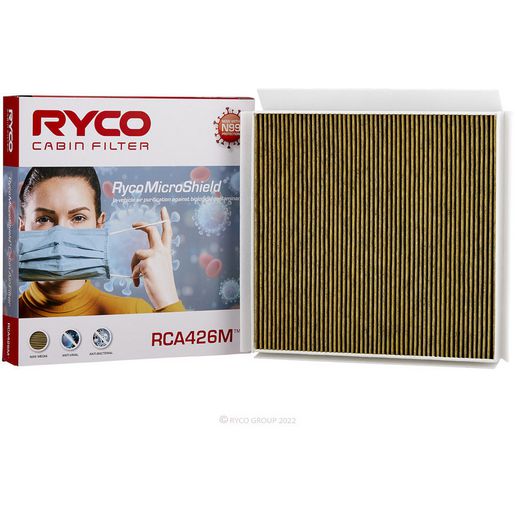 Ryco Filters — Ryco Cabin Air Filter - Microshield — part number RCA426M