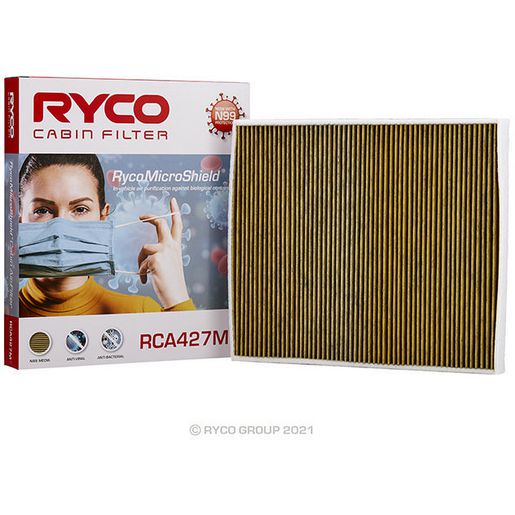 Ryco Filters — Ryco Cabin Air Filter - Microshield — part number RCA427M