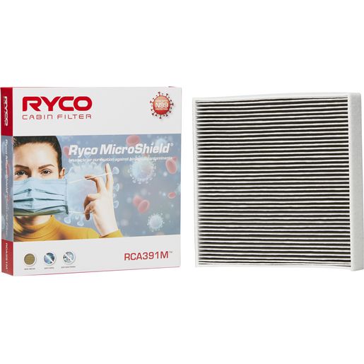 Ryco Filters — Ryco Cabin Air Filter - N99 Medical Grade — part number RCA391M