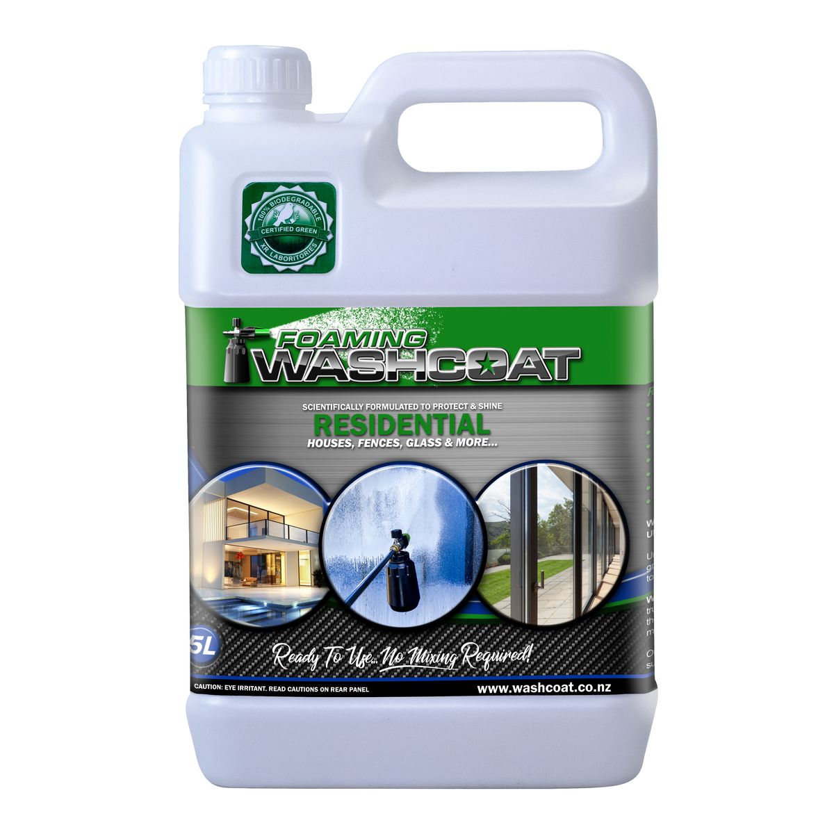 WASHCOAT — Wash Coat & Shine Residential 5L — part number WC37627