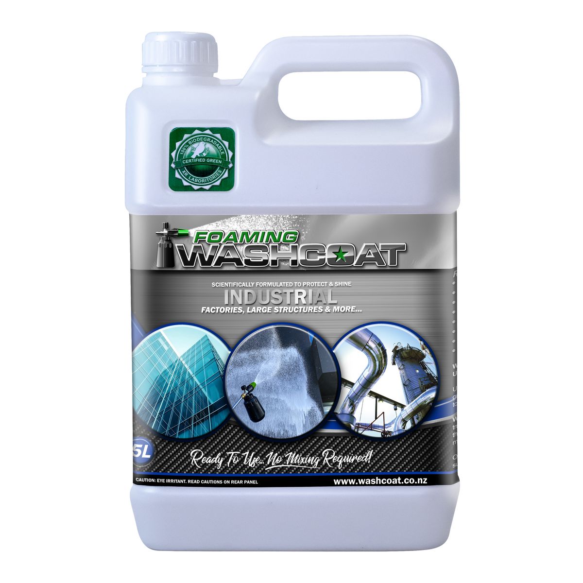 WASHCOAT — Wash Coat & Shine Industrial 5L — part number WC37623
