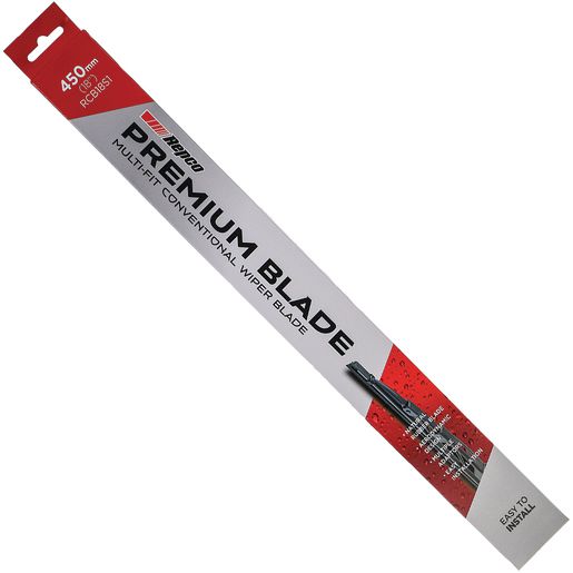 Repco — Repco Premium Conventional Wiper Blade 450mm (18 inch) — part number RCB18S1