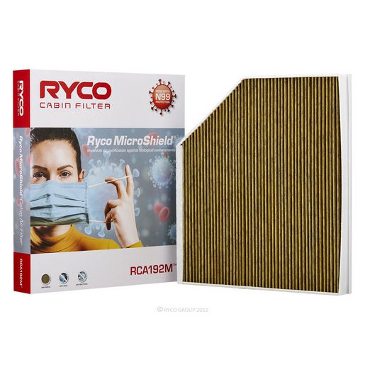 Ryco Filters — Ryco Cabin Air Filter - Microshield — part number RCA192M