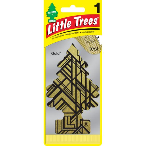 LITTLE TREES — Little Tree Gold Air Freshener — part number U1P-10210
