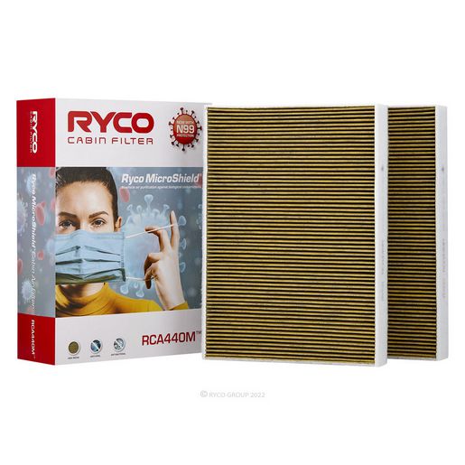 Ryco Filters — Ryco Cabin Air Filter - Microshield — part number RCA440M