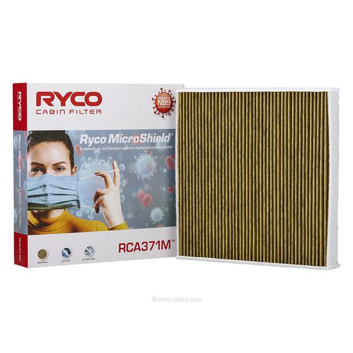 Ryco Filters — Ryco Cabin Air Filter - Microshield — part number RCA371M