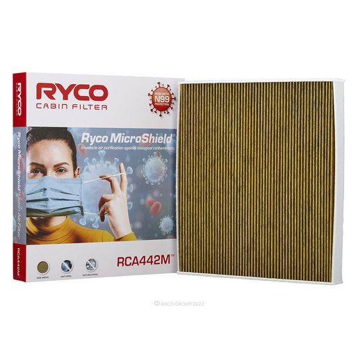 Ryco Filters — Ryco Cabin Air Filter - Microshield — part number RCA442M
