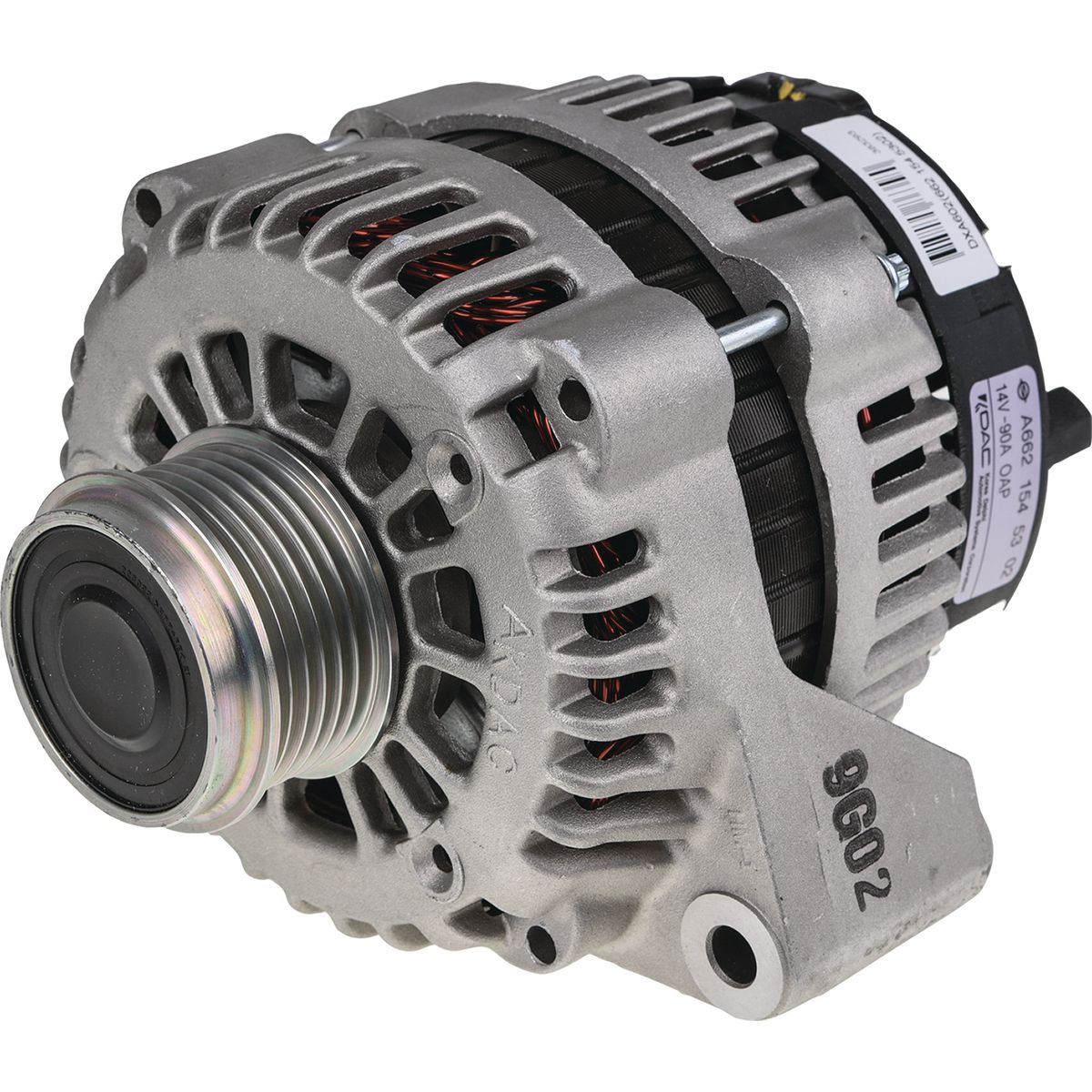 OEX — OEX Alternator 12V 130A Denso Style (High Output) Suits GEN2 MY13-MY14,build date from 07/13 to 06/16 — part number DXA602