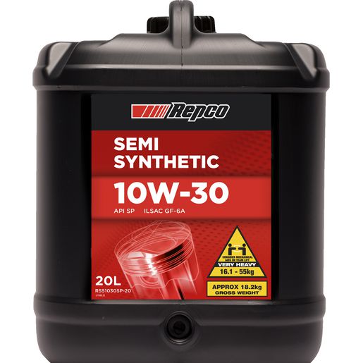 Repco — Repco Semi Synthetic 10W-30 Engine Oil 20L — part number RSS1030SP-20