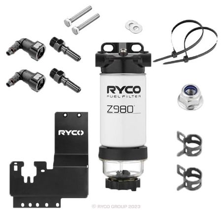 Ryco Filters — Ryco 4WD Fuel Water Separator Kit — part number X102FW