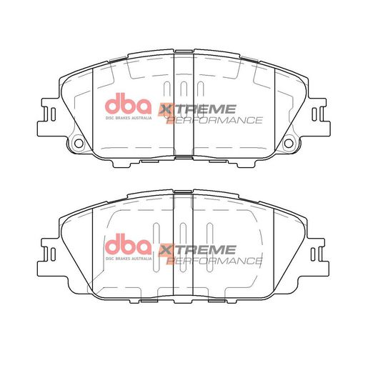 DBA Brakes — DBA SS Street Series EV Hybrid Electric Brake Pad Set — part number DB15079XP
