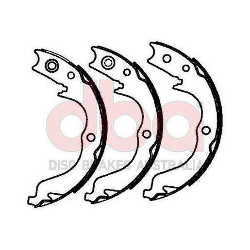 DBA Brakes — DBA Street Series Brake Shoe Set — part number DBAS1915