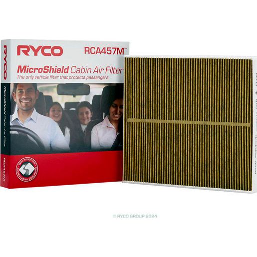 Ryco Filters — Ryco Cabin Air Filter - Microshield — part number RCA457M