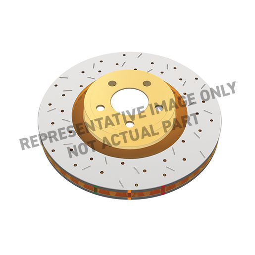 DBA Brakes — DBA Disc Brake Rotor 4000 XS Cross drilled/Slotted SLD — part number DBA42765XS