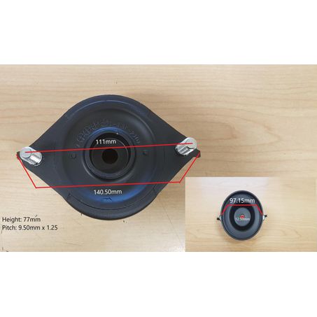Sas Auto Parts — STUT MOUNT REAR — part number MT708