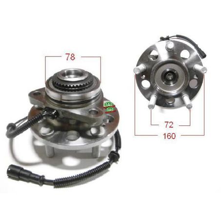 Sas Auto Parts — SAS Wheel Bearing Kit — part number WH604