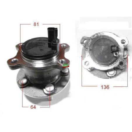 Sas Auto Parts — SAS Wheel Bearing Kit — part number WH302