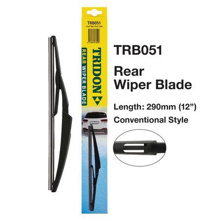 Tridon — Tridon Hook Style Conventional Rear Wiper Blade 300mm (12IN) — part number TRB051