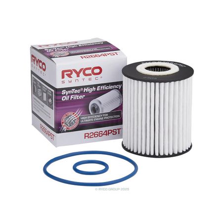 Ryco Filters — Ryco SynTec Oil Filter Cartridge — part number R2664PST