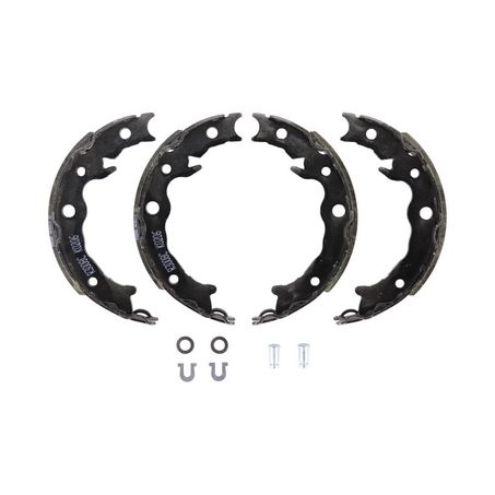 RDA Brakes — RDA Ceramic Brake Shoe Set — part number R3008C