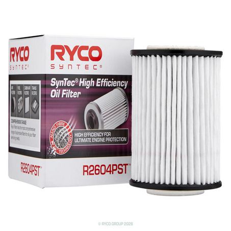 Ryco Filters — Ryco SynTec Oil Filter Cartridge — part number R2604PST