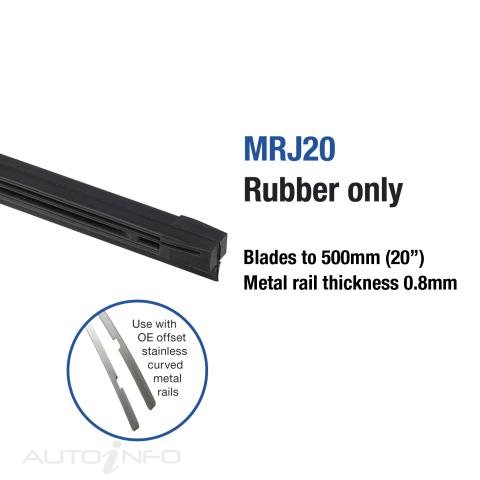 Tridon — Tridon Wiper Refill Refill - Japanese Spoiler Blade — part number MRJ20